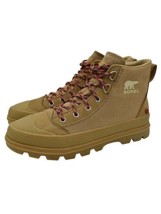 Sorel Mens Size 9 Scout N About Mid Lace Up Caribou Buff Chukka Sneaker Boots main image 7
